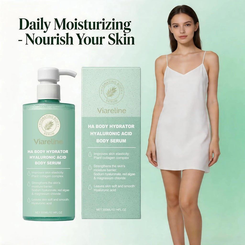 Hyaluronic Acid Body Serum Moisturizing Skin Care for Unisex Daily Use and Hydration