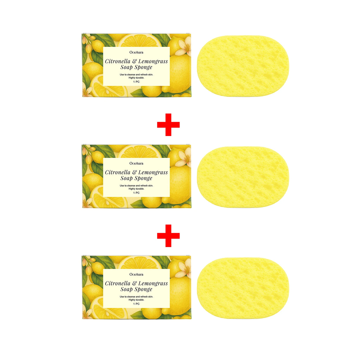 Bath Sponge Exfoliating Body Scrubber for Daily Skin Cleansing and Refreshing Shower Routine