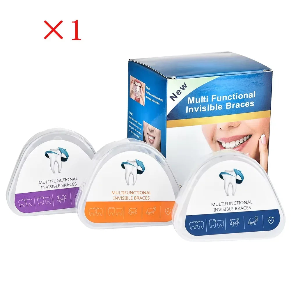 Dental Braces Teeth Trainer Alignment Mouthpiece for Adults Daily Corrective Use