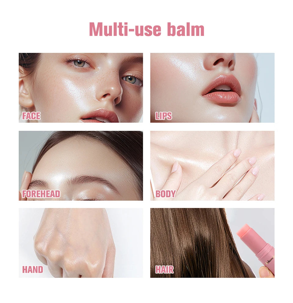 Wrinkle Bounce Multi Balm Moisturizing Stick for Face and Neck Skin Care Daily Routine