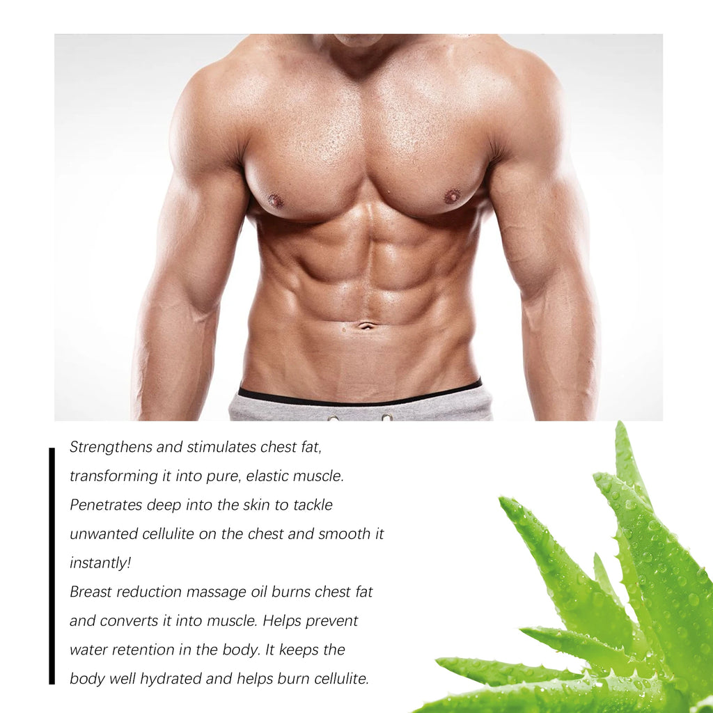 Gynecomastia Removal Spray Fat Reduction Muscle Shaping for Men at Home