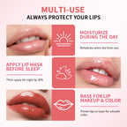 Moisturizing Lip Oil Hydrating Serum for Smoothing Dry Lips and Daily Lip Care Routine