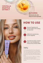 CC Water Gel Correction Cream Hydrating Foundation for Natural Glow and Daily Face Makeup
