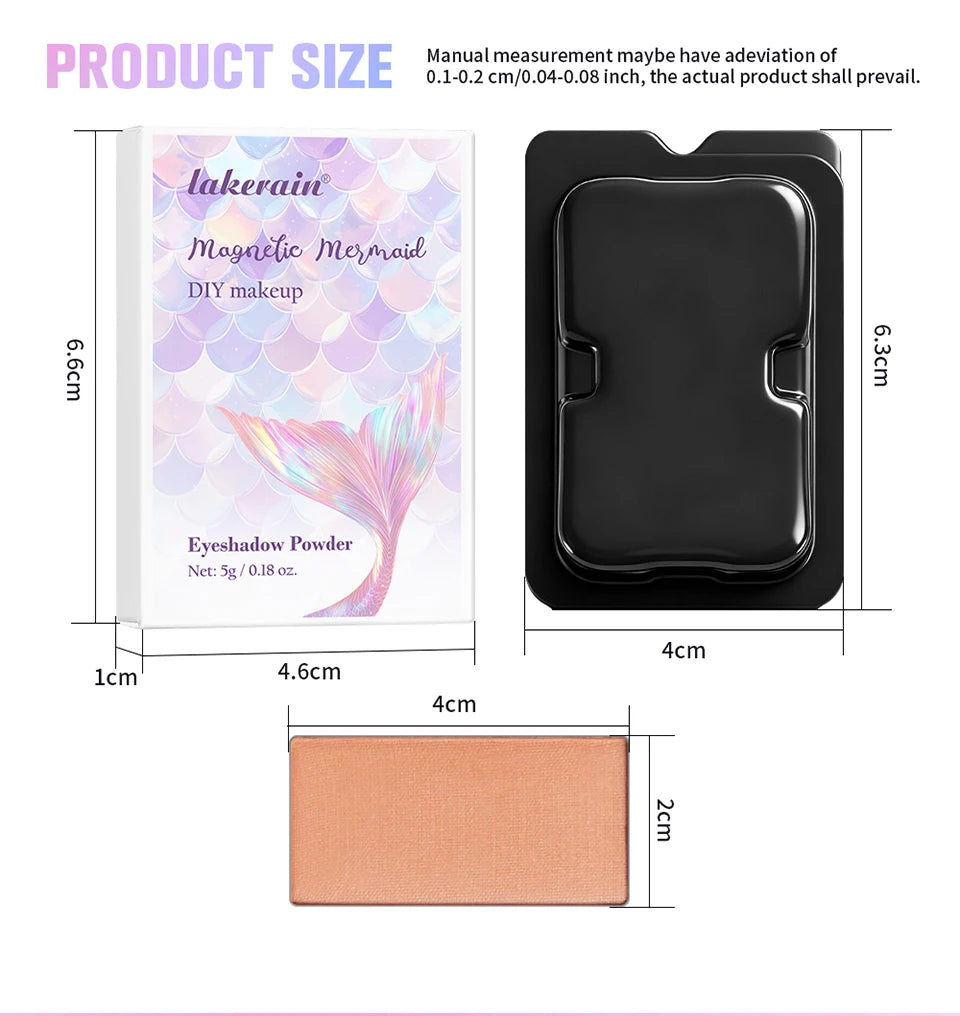 Eyeshadow Palette Refill Waterproof Shimmer Matte Makeup for Daily Travel Use - 16