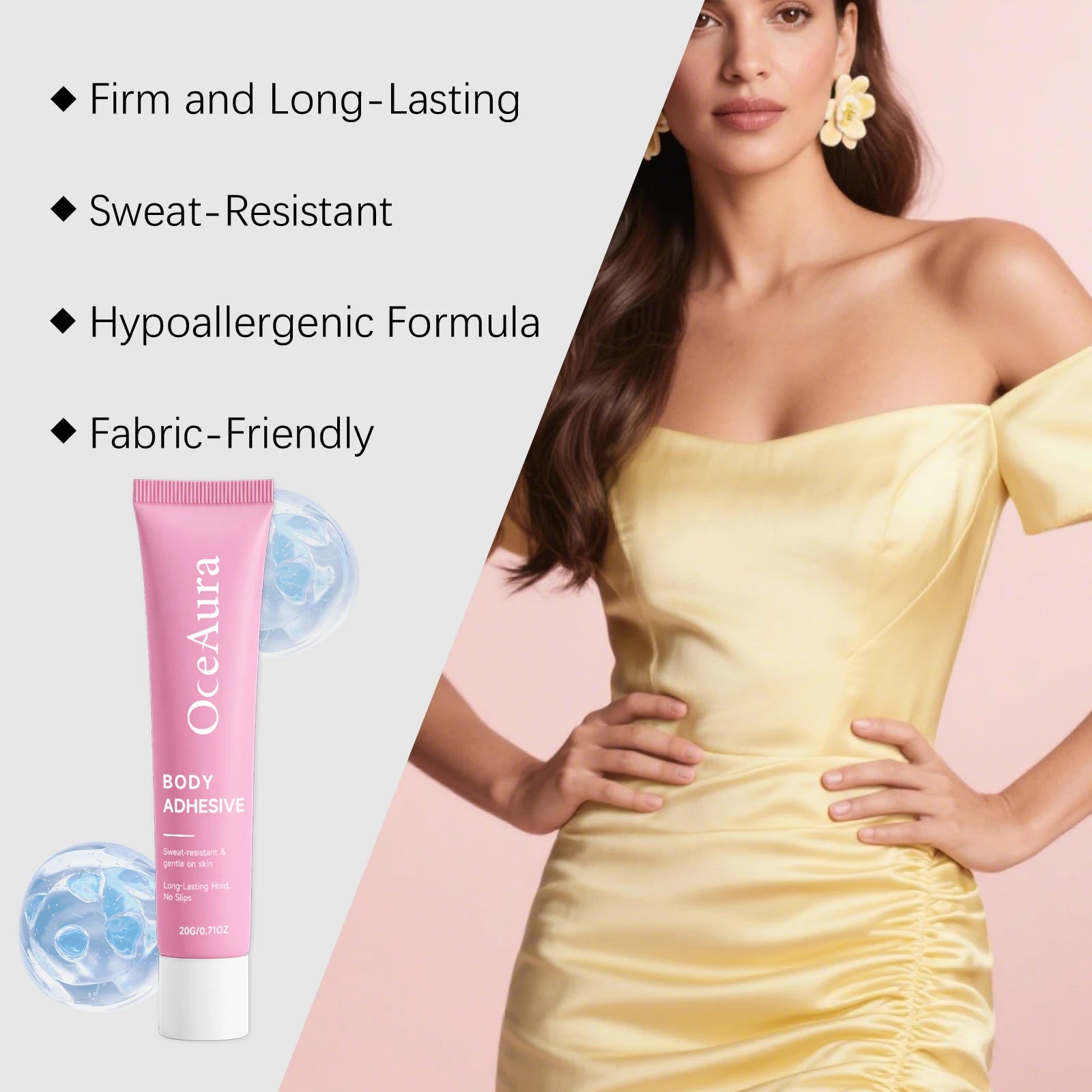 Body Adhesive for Clothing Sweatproof Invisible Hold for Daily Wear and Special Occasions - 11