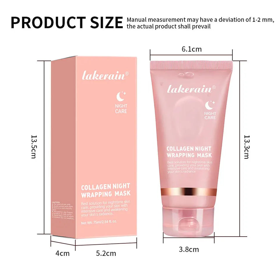 Collagen Skincare Set Firming Moisturizing Treatment for Daily Facial Care and Night Routine