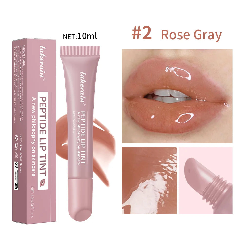 Peptide Lip Tint Moisturizing Gloss with Silky Smooth Texture for Daily Use and Care - 23