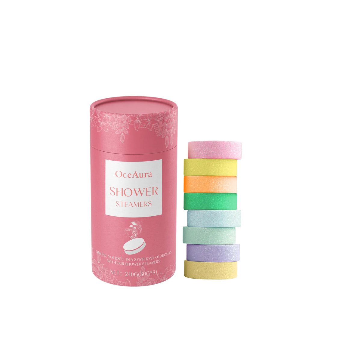 Aromatherapy Shower Steamers Relaxing Fragrance Tablets for Home Spa and Stress Relief