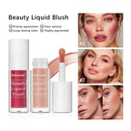 Beauty Liquid Blush Highly Pigmented Long Lasting Tint for Everyday Face Makeup