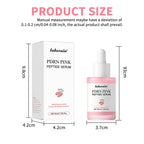 Pore Toner Pad and Peptide Serum Set Deep Moisturizing Glow for Unisex Daily Facial Skin Care