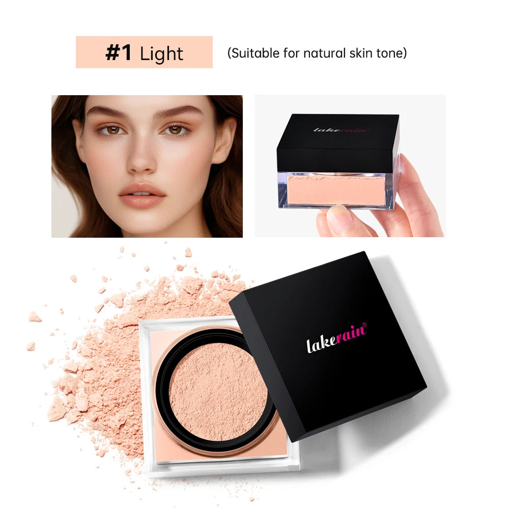 Loose Baking and Setting Powder Oil Control Matte Finish for Women Face Makeup - 19