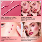 Beauty Liquid Blush Highly Pigmented Long Lasting Tint for Everyday Face Makeup