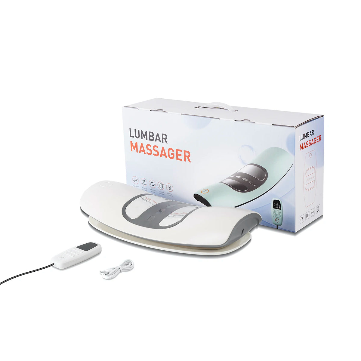 Lumbar Traction Device Dynamic Airbag Back Stretcher for Pain Relief and Muscle Relaxation