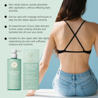 Hyaluronic Acid Body Serum Moisturizing Skin Care for Unisex Daily Use and Hydration