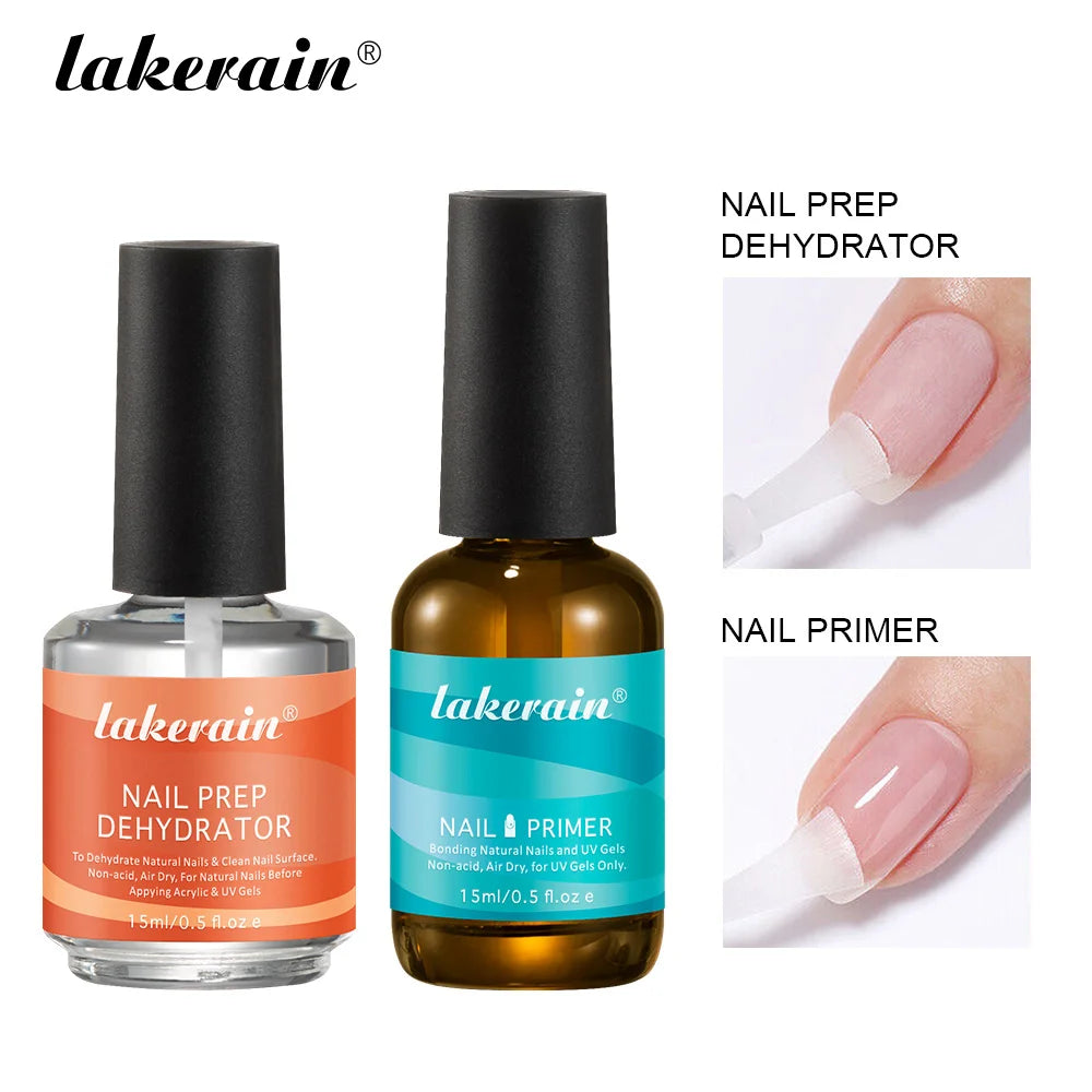 Nail Primer and Dehydrator Set Fast Air Dry Prep for Professional Manicure at Home - 17