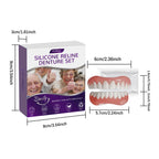 Denture Reline Kit Soft Silicone False Teeth Care Set for Seniors at Home Daily Comfort