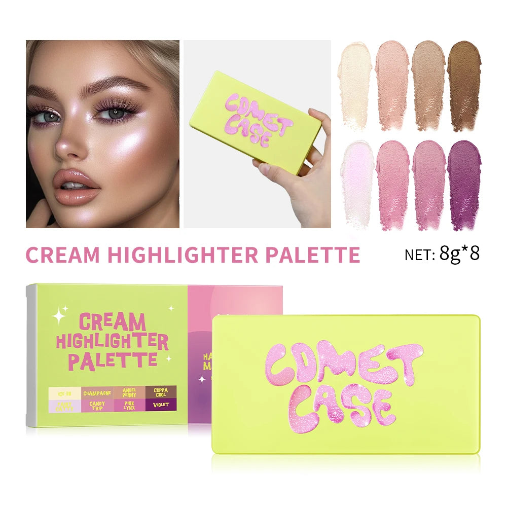 Blush Cream Palette Long Lasting Waterproof Makeup for Everyone Daily Wear