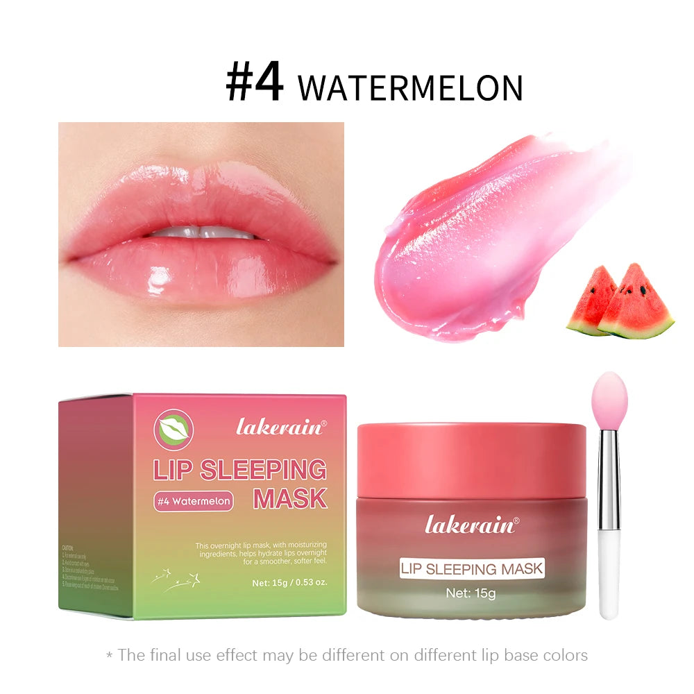 Lip Sleeping Mask Hydrating Dry Cracked Lips Treatment for Women and Men at Night - 27