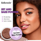 Loose Baking Setting Powder Oil Control Matte Finish for Women for Daily Makeup Routine