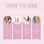 Comfort Powder Sweat Wicking Body Dust for Men and Women in Hot Summer and Daily Exercise