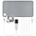 Electric Heating Pad 9 Heat Levels Digital Display for Back Pain Relief at Home Office