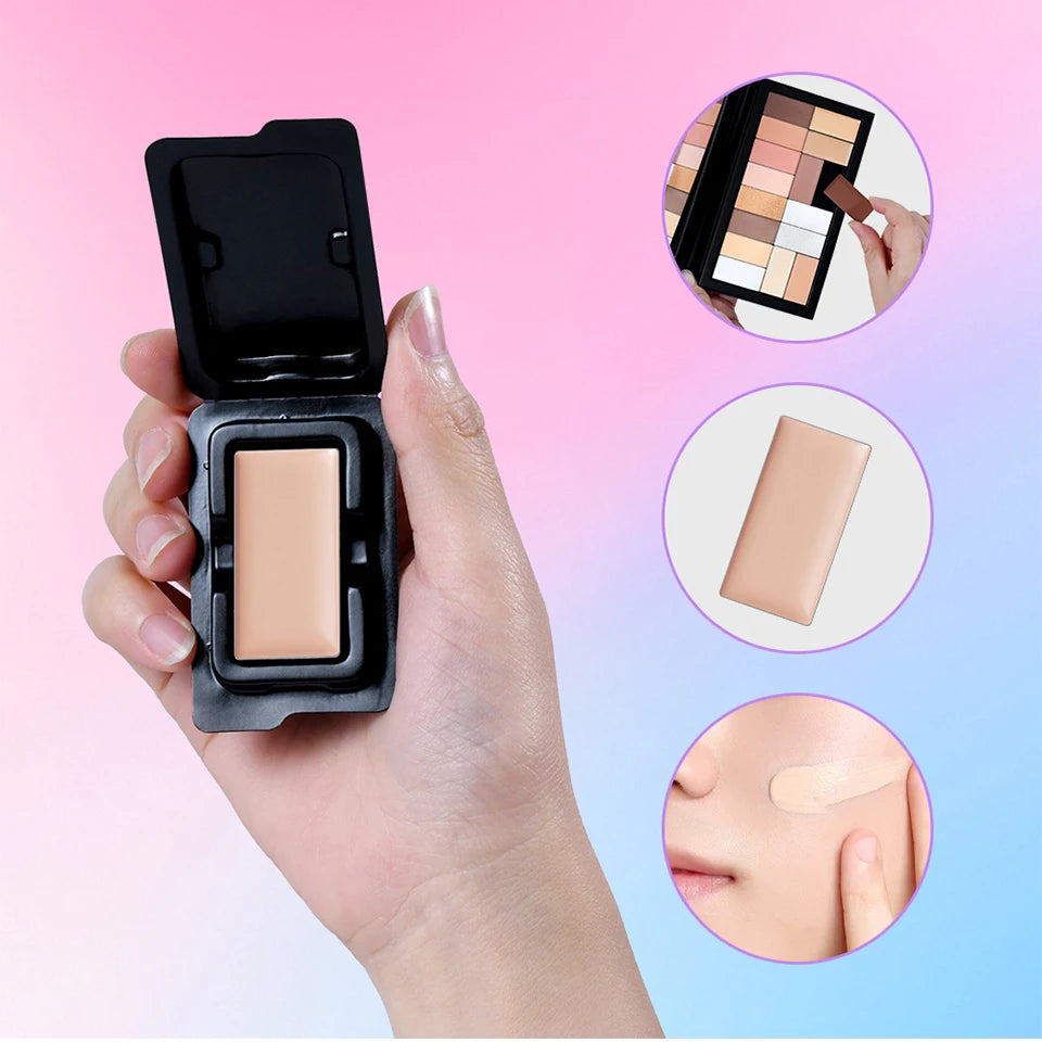 Eyeshadow Palette Refill Waterproof Shimmer Matte Makeup for Daily Travel Use - 17