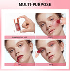 Liquid Blush Waterproof Creamy Texture Face Makeup for Natural Matte Finish Everyday Glow