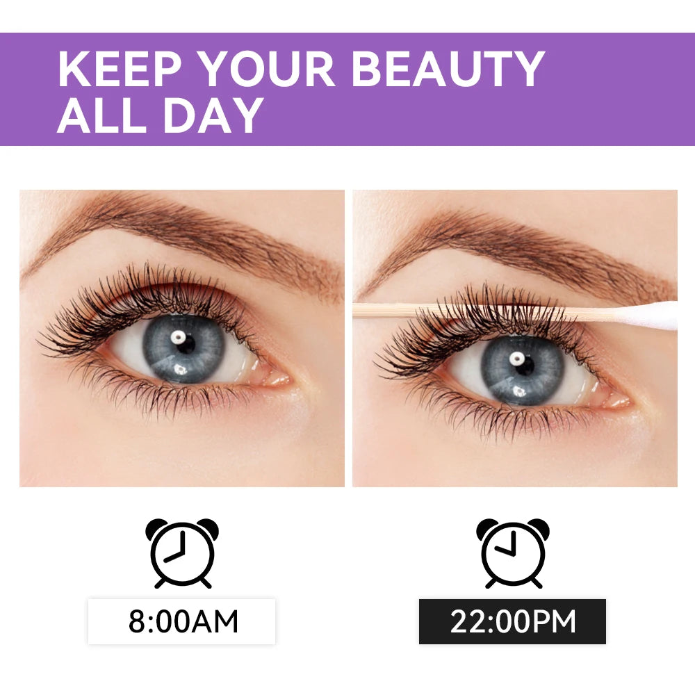 5D Mascara Waterproof Lengthening Volumizing Makeup for Everyday Use and Special Occasions