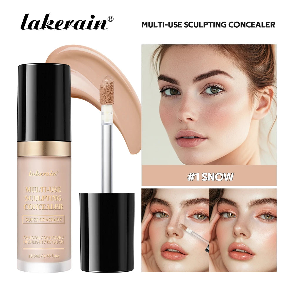 Multi Use Sculpting Concealer Waterproof Matte Coverage for Flawless Face Makeup Daily Routine - 19