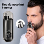 Electric Nose Hair Trimmer Painless Rechargeable Grooming Tool for Men and Women Daily Routine