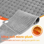 Electric Heating Waist Belt Adjustable Thermal Pad for Back Pain Relief at Home Office