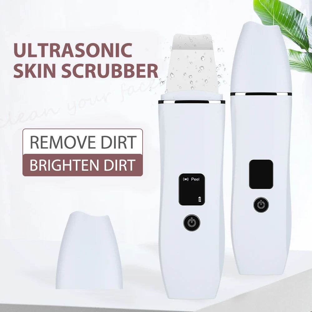 Ultrasonic Skin Scrubber Deep Face Pore Cleaner for Daily Facial Rejuvenation at Home - 8