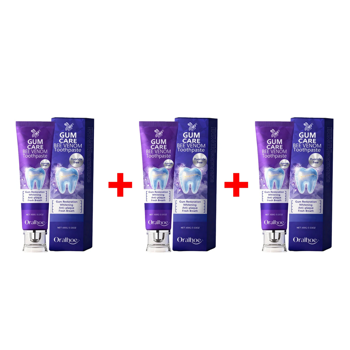 Bee Venom Toothpaste Teeth Whitening and Gum Care for Adults Seeking Daily Oral Hygiene