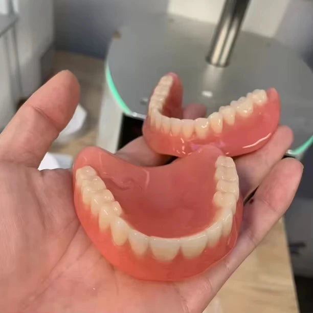 Full Mouth Silicone Dentures Natural Lifelike Teeth for Daily Comfort and Oral Care - 12