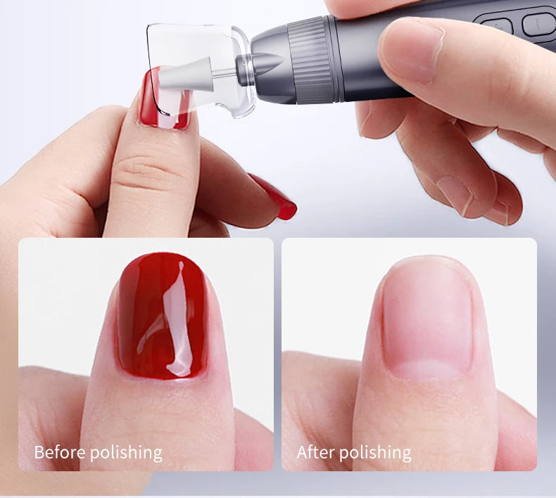 Electric Nail Drill Kit Adjustable Speed Nail File for Home Manicure and Pedicure Care