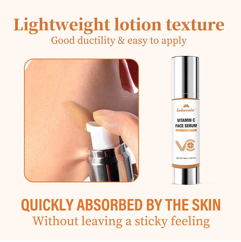 Vitamin C Face Serum Moisturizing Brightening Essence for Daily Skin Care Routine - 10
