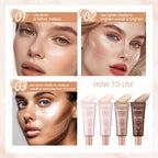 Liquid Glow Foundation Moisturizing Highlighter Base for Radiant Skin and Face Body