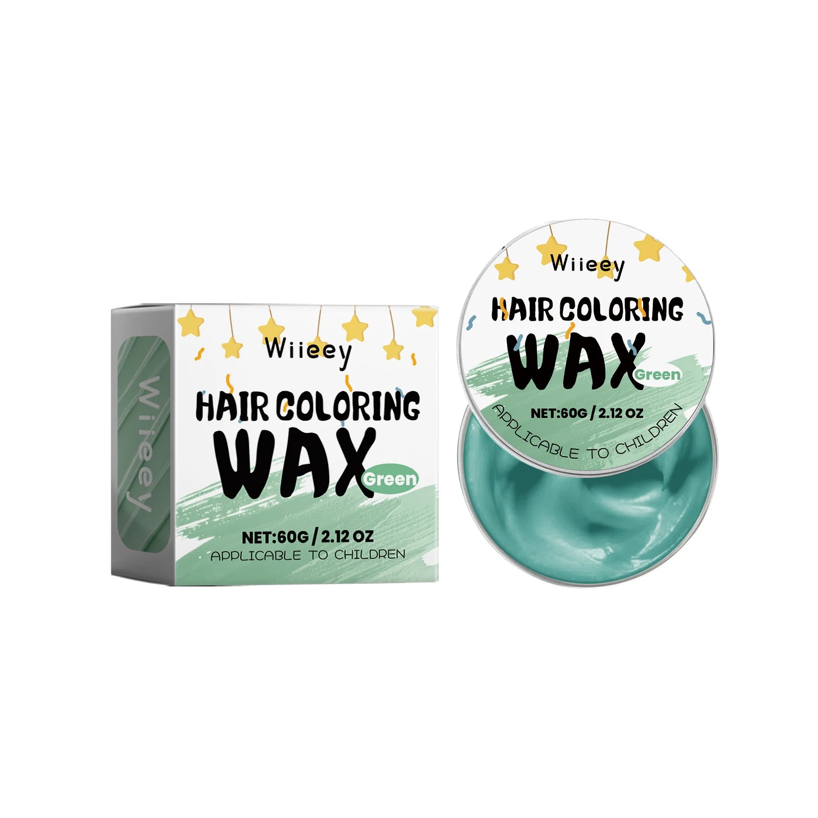 Temporary Hair Color Wax Vibrant Styling Paint for Kids Parties and Daily Fun Styling - 9