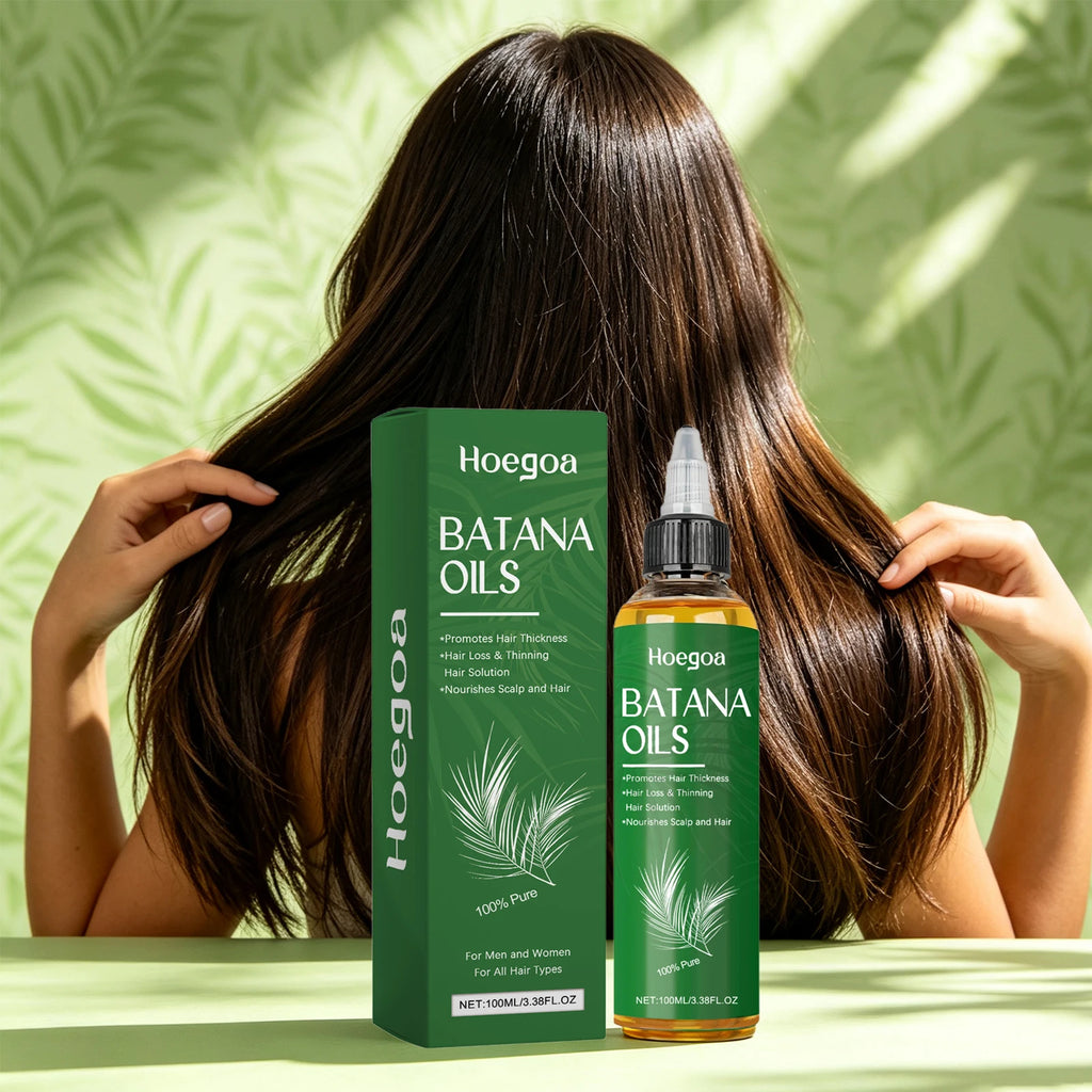 Pure Batana Oil for Hair Roots Strengthening and Anti Frizz for Unisex Daily Hair Care Routine