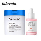 Pore Toner Pad and Peptide Serum Set Deep Moisturizing Glow for Unisex Daily Facial Skin Care