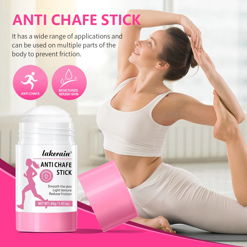 Anti Chafe Stick Friction Reducing Balm Moisturizing Skin Care for Runners and Athletes