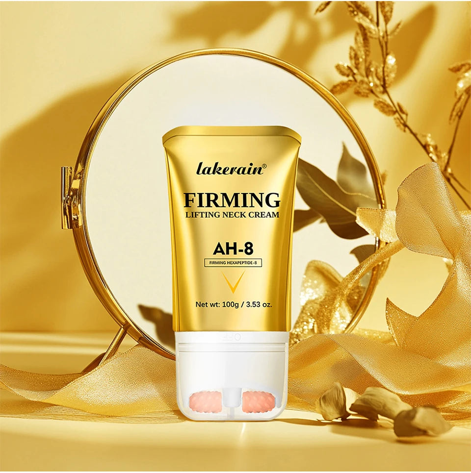 Firming Neck Cream with Roller Anti Aging Moisturizer for Women at Night