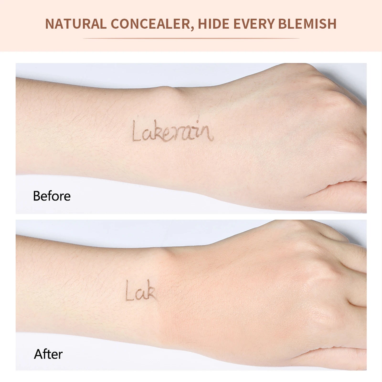 Color Changing Foundation Moisturizing Concealer for Even Skin Toning Daily Makeup Routine - 5