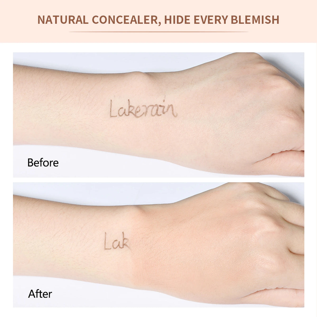 Color Changing Foundation Moisturizing Concealer for Even Skin Toning Daily Makeup Routine