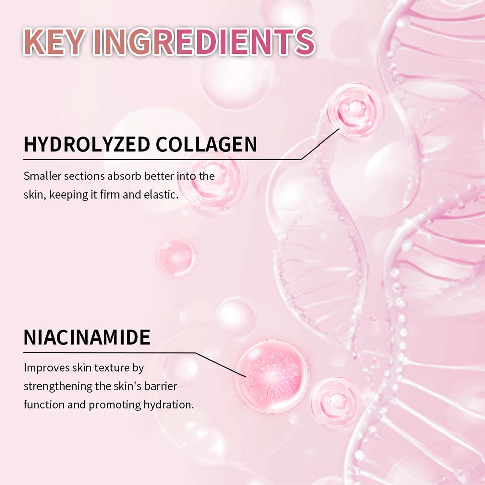 Collagen Jelly Cream Deep Hydration Moisturizing Gel for Unisex Skin Tightening Face Routine
