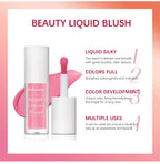 Beauty Liquid Blush Highly Pigmented Long Lasting Tint for Everyday Face Makeup