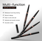 Eyebrow Pencil Waterproof Long Lasting Brow Definer for Precise Makeup Shaping and Grooming