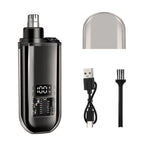 Electric Nose Hair Trimmer Painless Rechargeable Grooming Tool for Men and Women Daily Routine