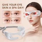 3D Eye Massager Red Light Therapy Device for Relieving Eye Fatigue and Dark Circles at Home