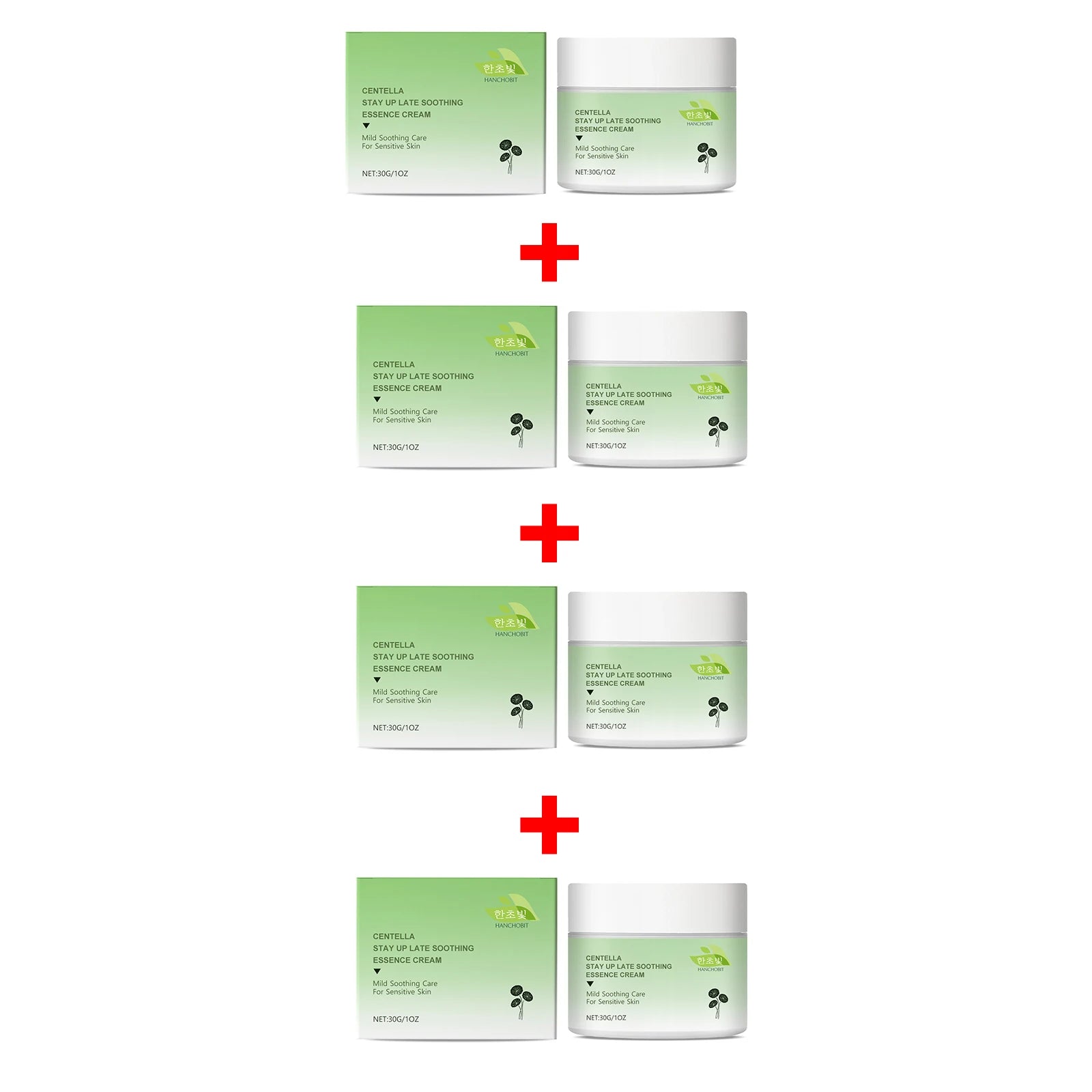 Centella Asiatica Soothing Cream Reduce Redness Calming Moisturizer for Sensitive Face Daily - 13